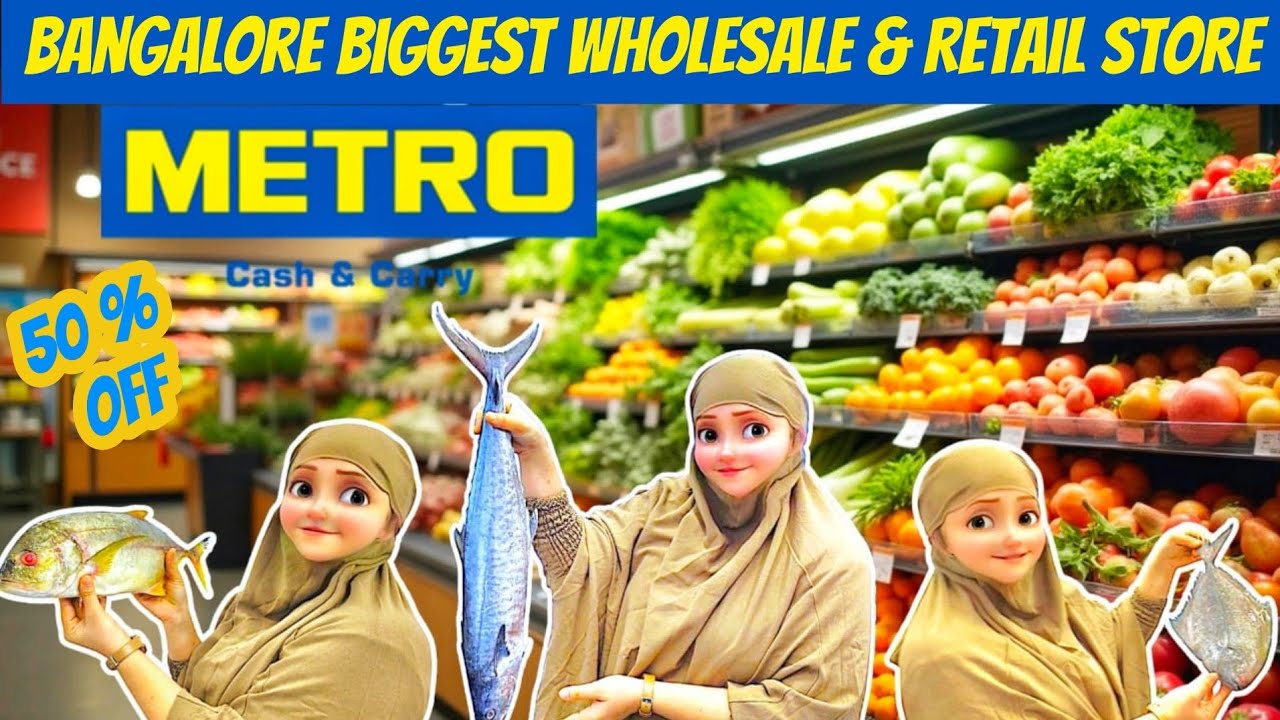 Metro Wholesale Ramadan shopping shopping 2025 market in Bangalore || Best offers upto 50%||