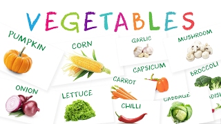 🔴 Learn Names of Vegetable | Vegetable Names for Kids