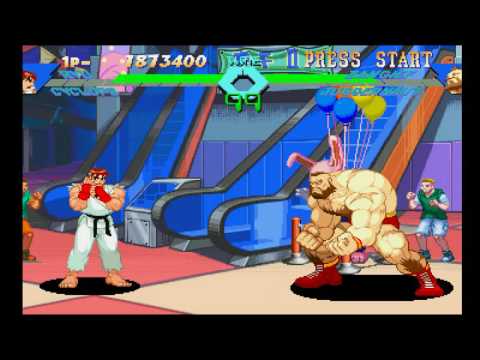 X-Men vs Street Fighter (PSX) - Longplay