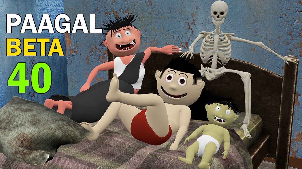 ⁣PAAGAL BETA 40 | Jokes | CS Bisht Vines | Desi Comedy Video | Horror Comedy