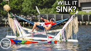 Building the MOST Ridiculous Boat we can think of to Race with!!!