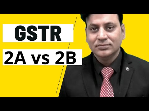 GSTR 2A vs 2B: Which is for ITC claim? I CA I CMA I CS I Tax Professionals