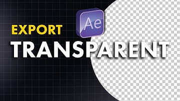 How to Export With Transparent Background in After Effects