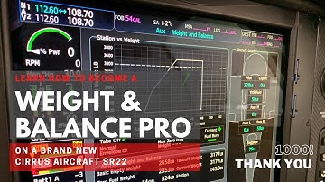 Become a WEIGHT & BALANCE Pro in a G6 Cirrus Aircraft