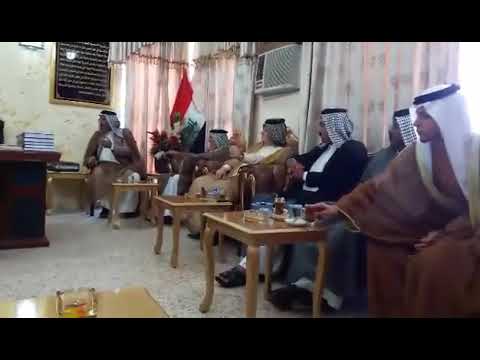 حضور سيد صالح ابو حيه في مجلس شؤون العشائر في بغداد