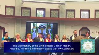 The Bicentenary of the Birth of Baha’u’llah in Hobart, Australia, www.bahai.org