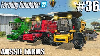 FIRST HARVEST on the NEW FARM (+$860.000 INVESTMENT) | Aussie Farms 22 | Farming Simulator 22