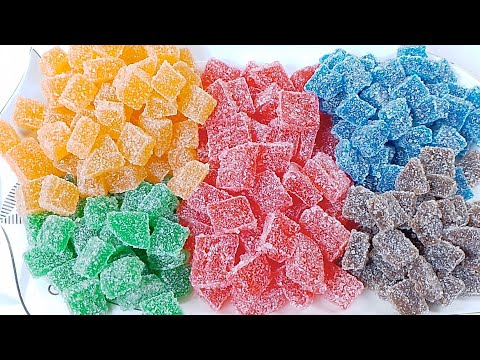 جيلي كولا راحة الحلقوم بدون جيلاتين بسر الصنعه بجد