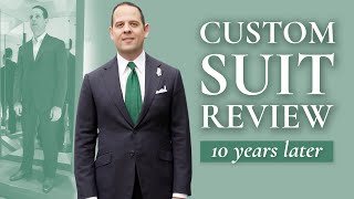 My First Custom Suit  10 Years Later (Review)