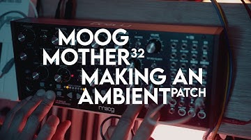 Moog Mother-32 Ambient Generative Patch | KadDemo #4