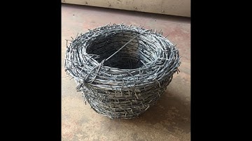 CS-C Double Reverse Twisted Barbed Wire Mesh Making Machine #barbedwiremachine#barbedwiremeshmachine