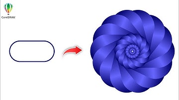 Flower Design In CorelDRAW | How To Make Digital Flower In CorelDRAW | CorelDRAW Tutorial