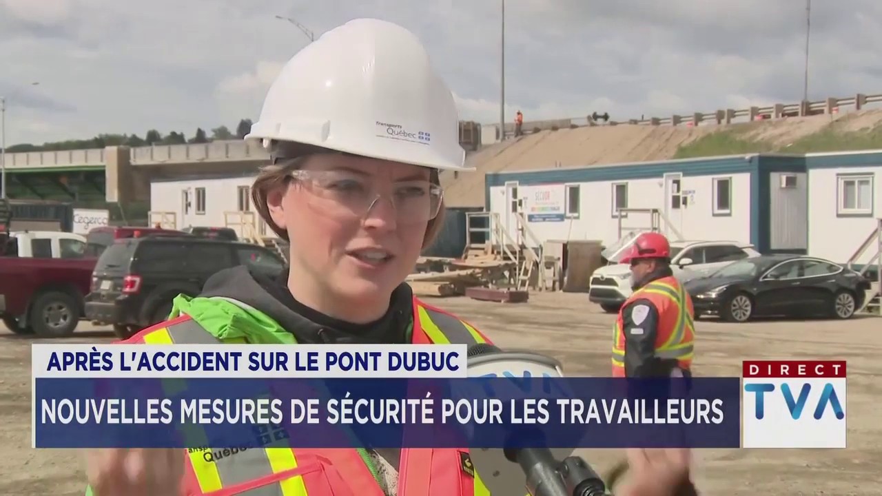 Nouvelles mesures de sécurité sur le pont Dubuc au Saguenay