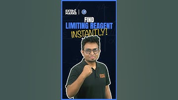 Limiting Reagent Explained in 60 Seconds!  | JEE Main Chemistry 2026 | Extramarks JEE