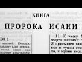 Библия. Книга пророка Исаии. Ветхий Завет (читает Игорь Козлов)