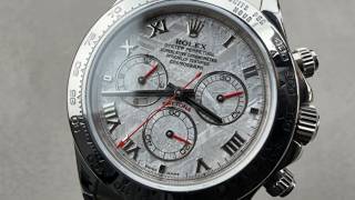 Rolex Daytona Meteorite Dial 116519 Rolex Certified Pre-Owned Rolex Daytona Meteorite Dial 116519 Rolex Certified Pre-Owned