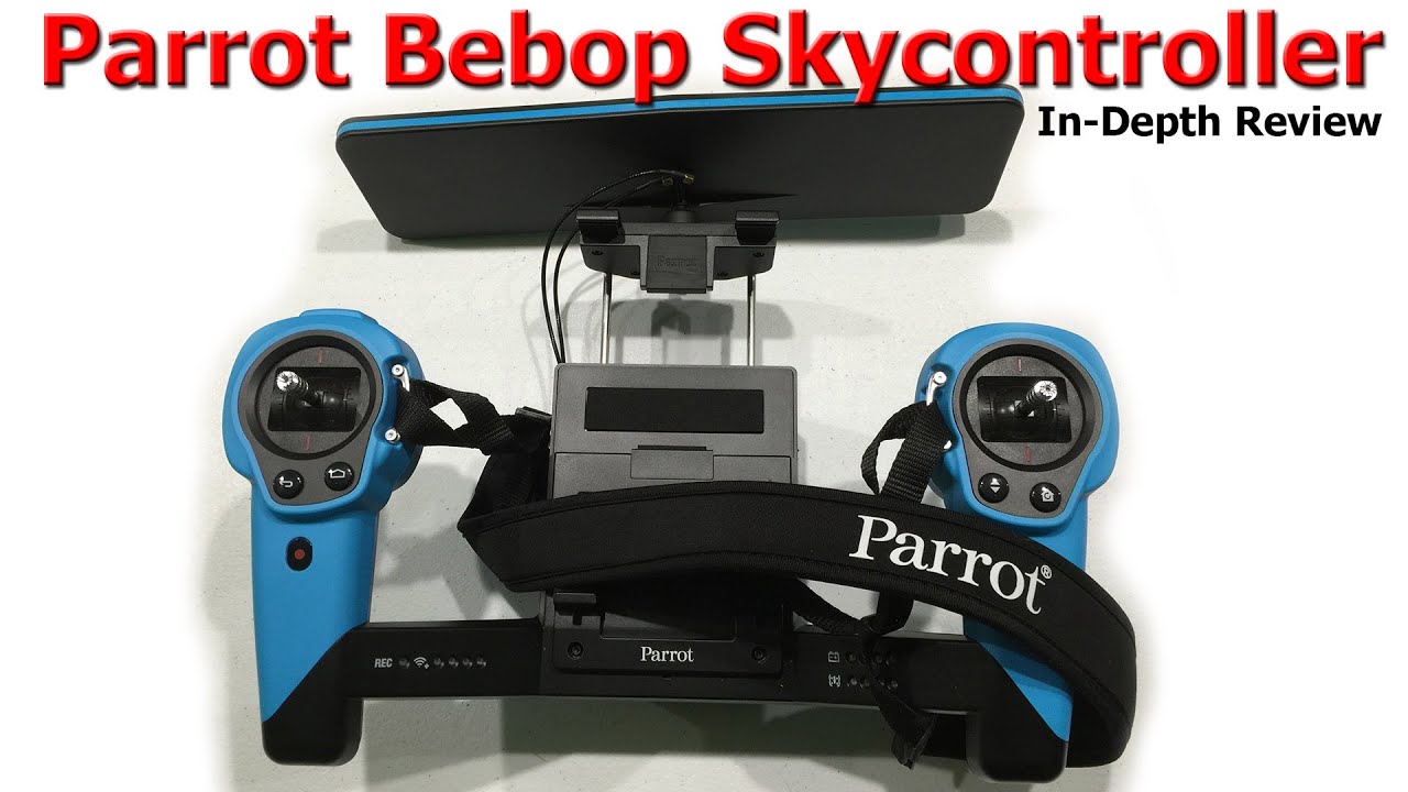 Parrot Bebop Drone Skycontroller Review in 4K UltraHD - YouTube