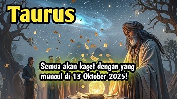 Zodiak Taurus Hari Ini ‼️ Semua akan kaget dengan yang muncul di 13 Oktober 2025!