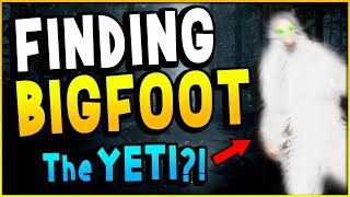 Bigfoot - TRYING TO CATCH THE YETI! New Update, Drone, New Map! - Finding Bigfoot