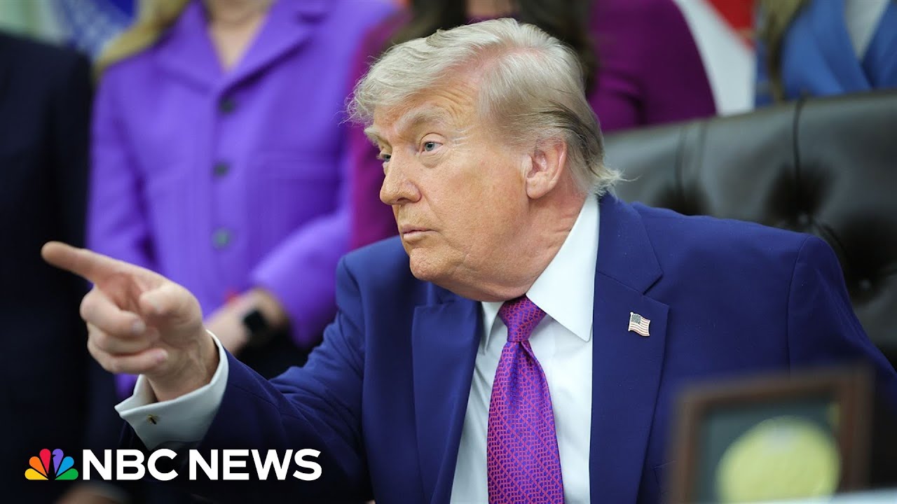 LIVE: Trump participates in healthcare affordability event | NBC News
