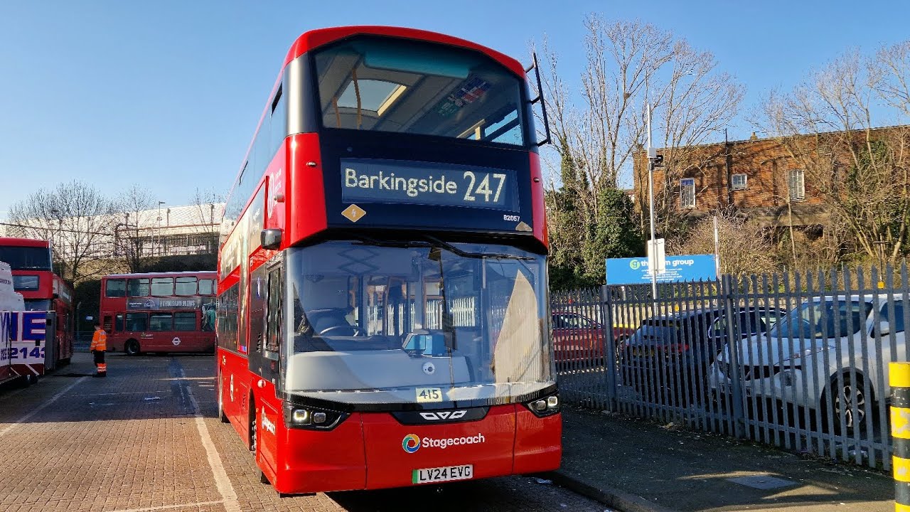 Bus 247 Rome FULL JOURNEY | LONDON BUS 247 BARKINGSIDE - ROMFORD STATION (LV24EVG ...
