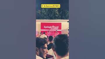F-6 farewell springboard..🥳🥳 #springboardacadmy #ras #springonshorts #springboard #ras