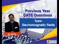 GATE Electrical Engineering Solutions (2017-2019) | Electromagnetic Field Theory 📘