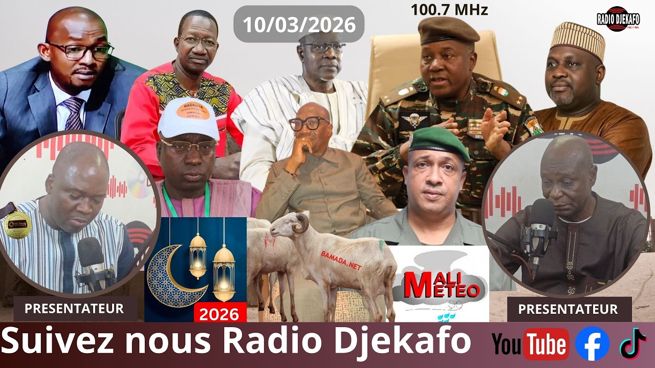 RADIO DJEKAFO 10 MARS BOUA DIABATÉ ET ABOUBACAR CAMARA