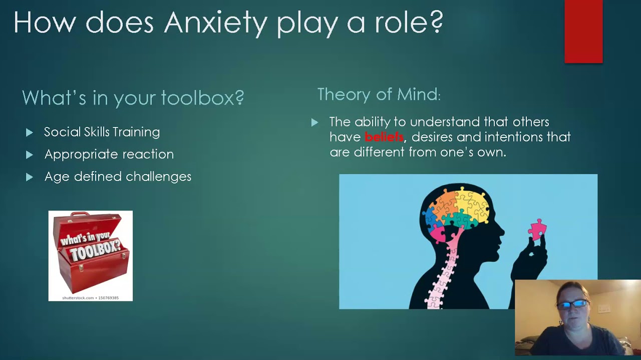Autism and Anxiety in the classroom - YouTube