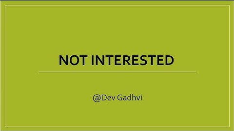 Cold Calling - How to Handle No -  Dev Gadhvi - Sales Training