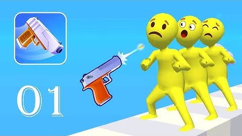 Gun Sprint Game: 3D Shooting - Gameplay 01 - All Level
