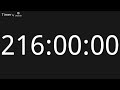 216 hour countdown timer  longest timer on youtube