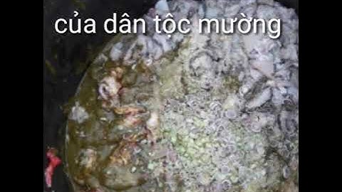 Nậm pịa của dân tộc mường bạn đã thử chưa.bgk