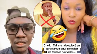 Lamignou darou S'adresse à ngoné Saliou Diop : Cheikh Tidiane Ndao placé en  garde à vue