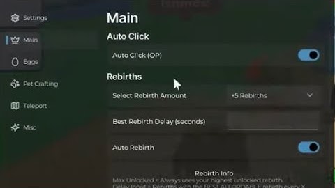 *NEW* Tap Simulator Script [PASTEBIN 2025] AutoClick,AutoRebirth,AutoHatch and MORE