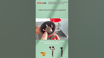 Laboratory emergency eyewash