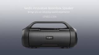 Bluetooth колонка Nedis BOOMBOX SPBB310BK