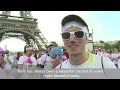 파리지엥, 칼라런으로 하나되다 Paris goes technicolour as 'Colour Run' 2016 takes place