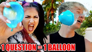 How Well Does My Boyfriend Know Me!? (Water Balloon Challenge)