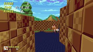 SRB2 2.2.8 Speedrun - Greenflower Zone Act 2 (Tails Doll) (0:34.31)