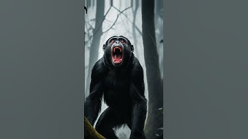Thumbnail of Terrifying Howler Monkey Scream in a Dark Forest | Scary Monkey Sounds #wildlife #gorilla #monkey