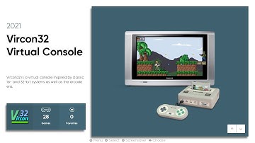 Showcasing Vircon32 in ES-DE