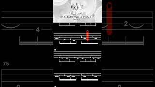 THE PALE / THE GAZETTE【BASS TAB】 #shorts #basstabs #thegazette