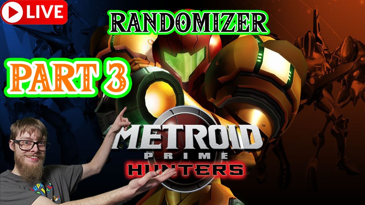 🔴 PART3 Metroid Prime Hunters Randomizer! Actual Nintendo DS Hardware!! 1440p!