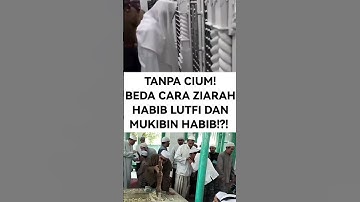 TANPA CIUM! BEDA CARA ZIARAH HABIB LUTFI DAN MUKIBIN HABIB BAKLAWI!?! #polemiknasab #viralshorts