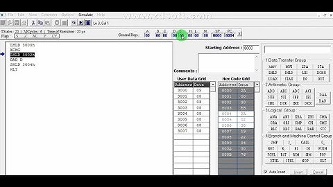 6    addition of two16 bit number without carry  বাংলায় using 8085 microprocessore HD quality