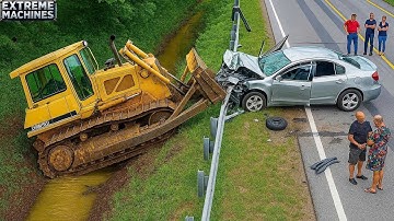 5 Jaw-Dropping Bulldozer Operator Skills So Crazy You’d Think They’re Fake | Heavy Equipment Fails