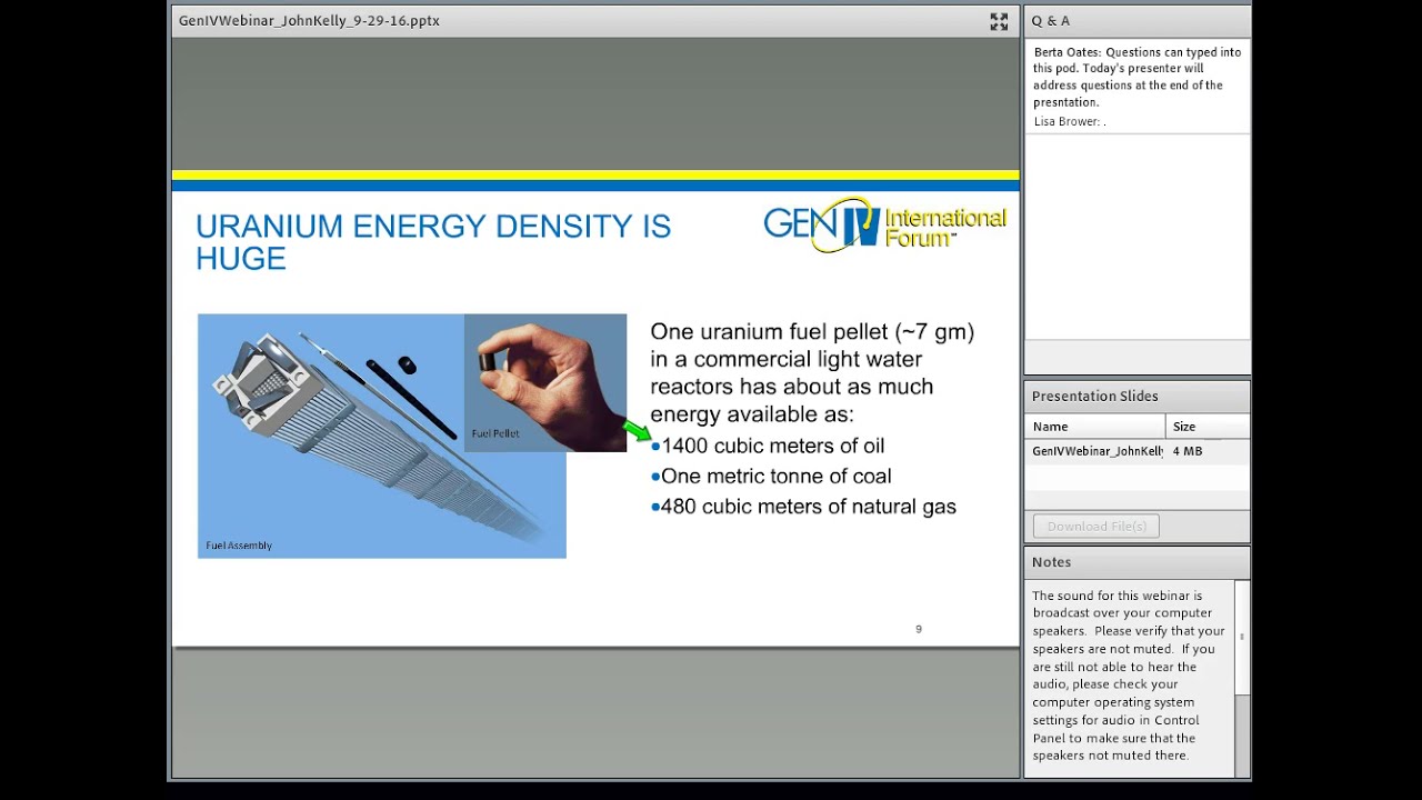 Webinar 001: Atoms for Peace. The Next Generation