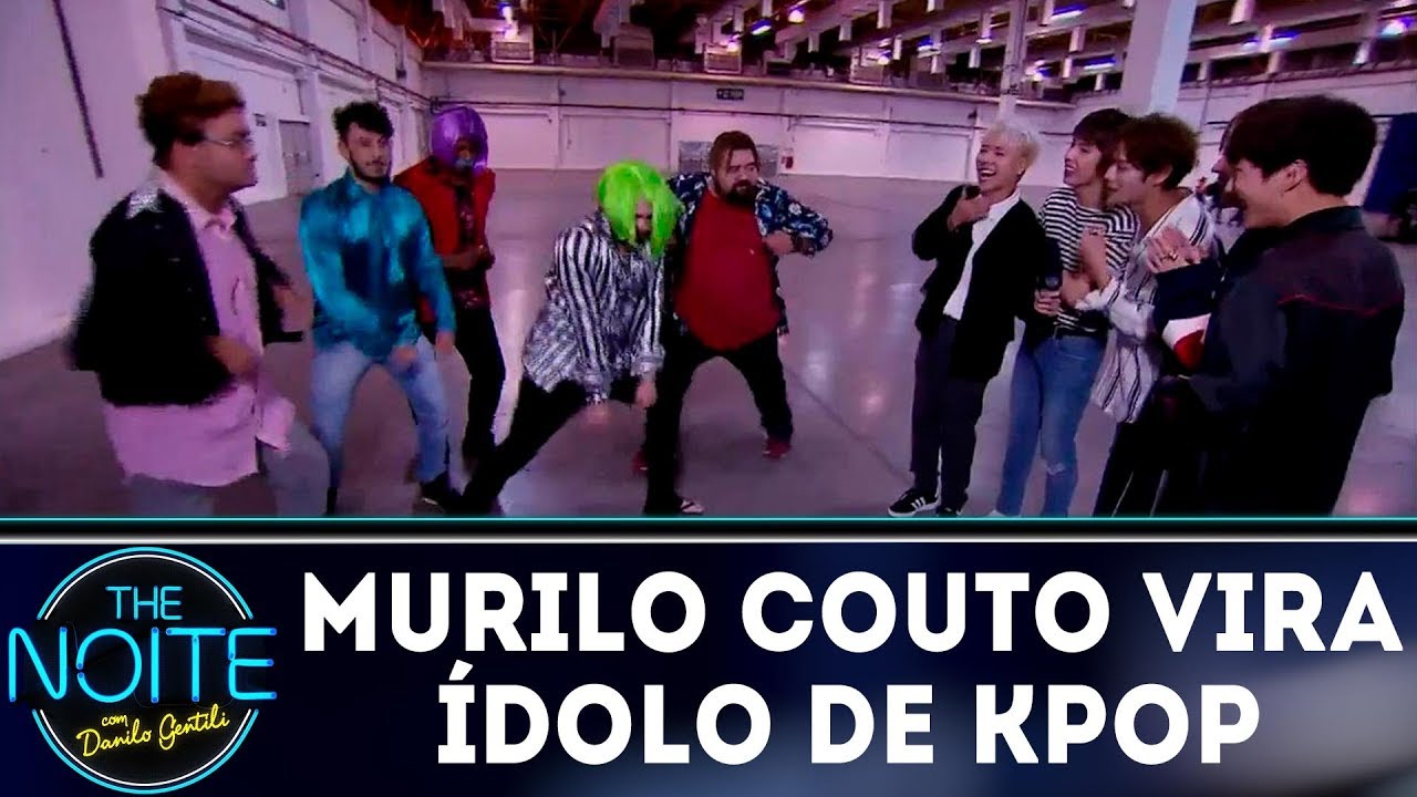 Murilo Couto vira ídolo de kpop | The Noite (16/11/18)