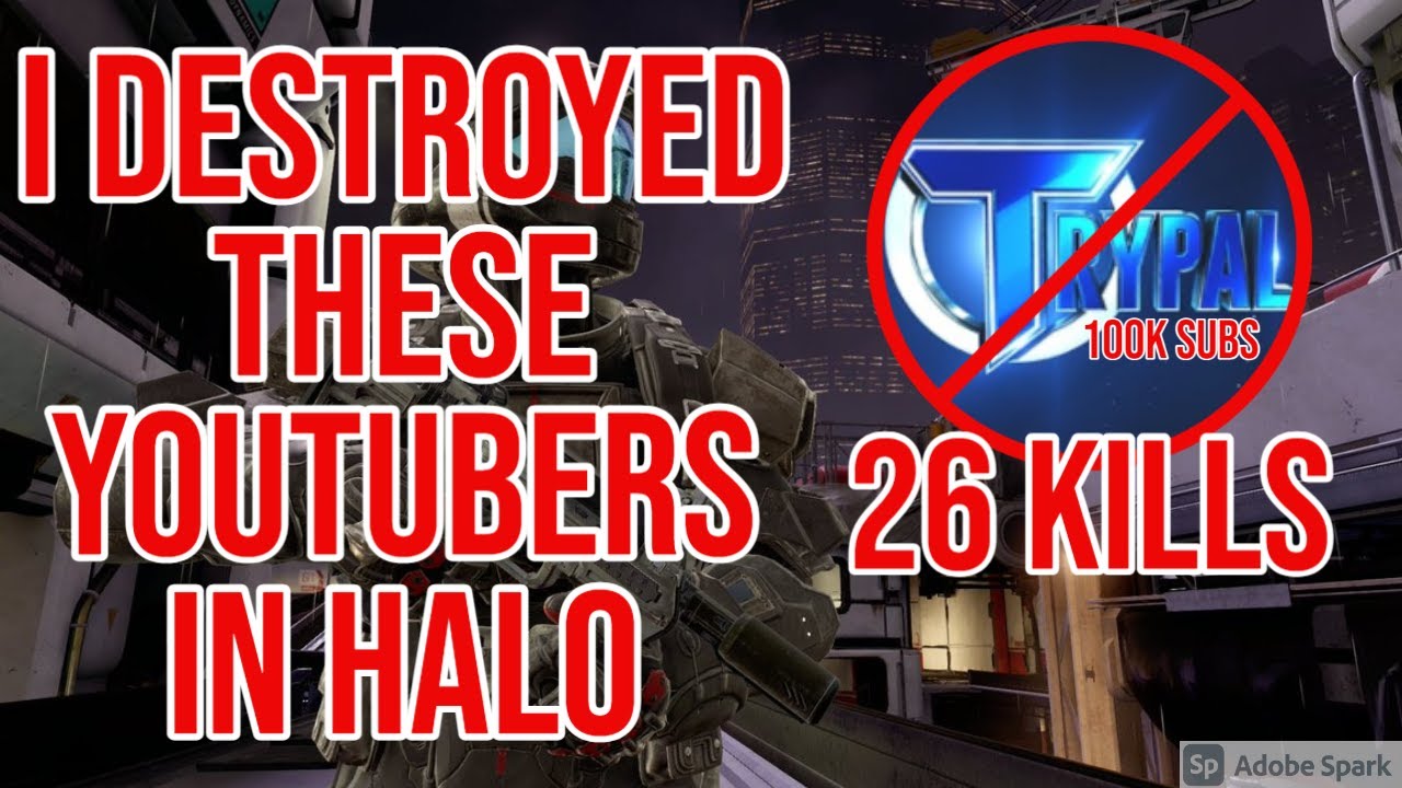 I MATCHED THESE YOUTUBERS IN HALO AND THIS HAPPENED | TRYPAL | HALO INFINITE 152 GRIND